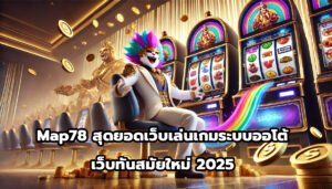 Map78 สุดยอดเว็บเล่นเกมระบบออโต้ เว็บทันสมัยใหม่ 2025-10