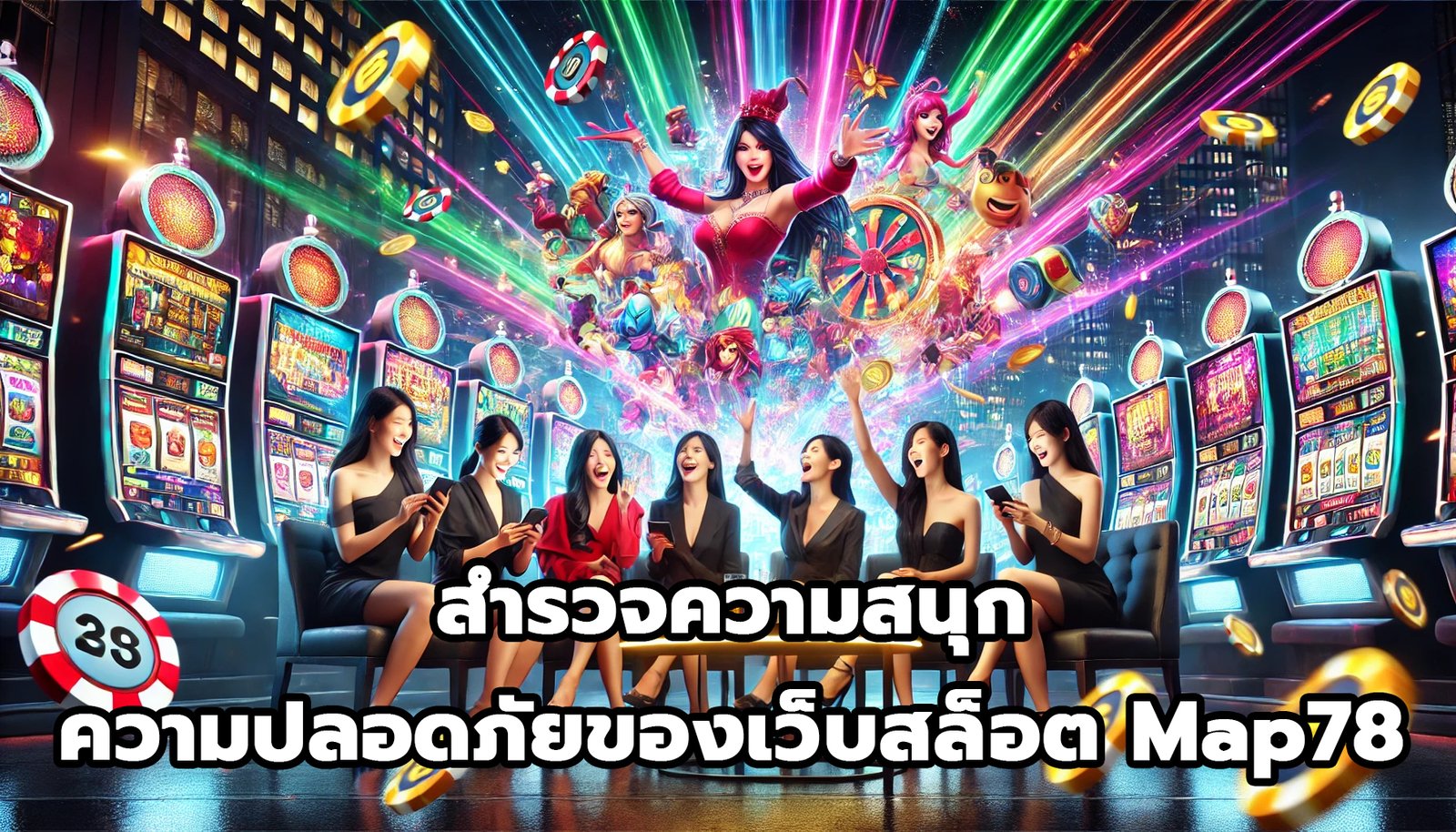 สำรวจความสนุกและความปลอดภัยของเว็บสล็อตออนไลน์ map78-4